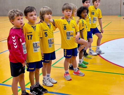 Freundschaftsspiel der Handball Minis